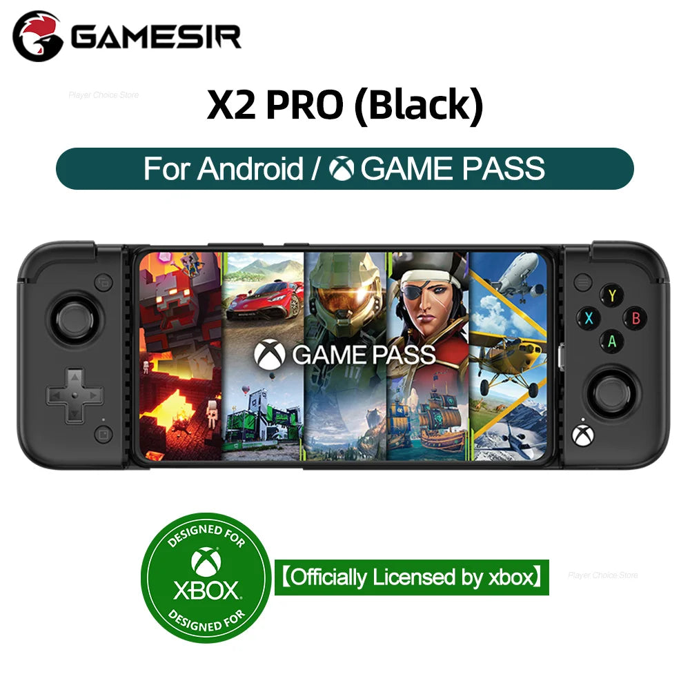 GameSir X2 Pro Xbox Gamepad Android Type C Mobile Game Controller for Xbox Game Pass xCloud STADIA GeForce Now Luna Cloud Gaming
