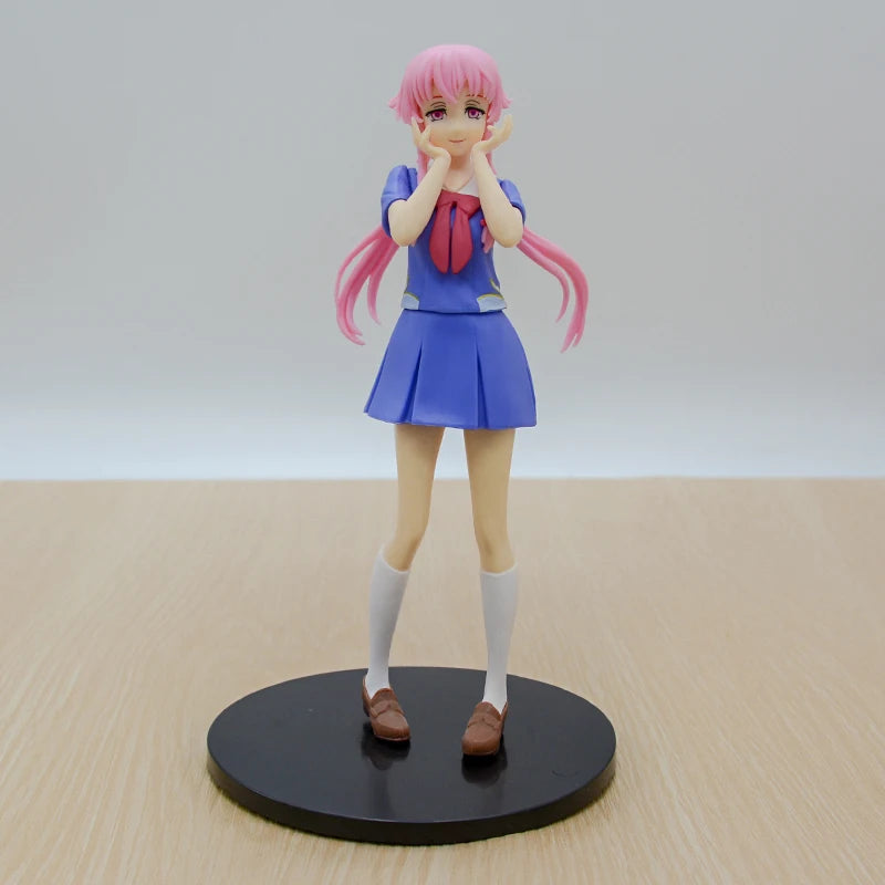 #2316 Mirai Nikki Yuno Gasai Anime Girl Figure Pop Up Parade Future Diary Gasai Yuno Action Figure Collectible Model Doll Toys