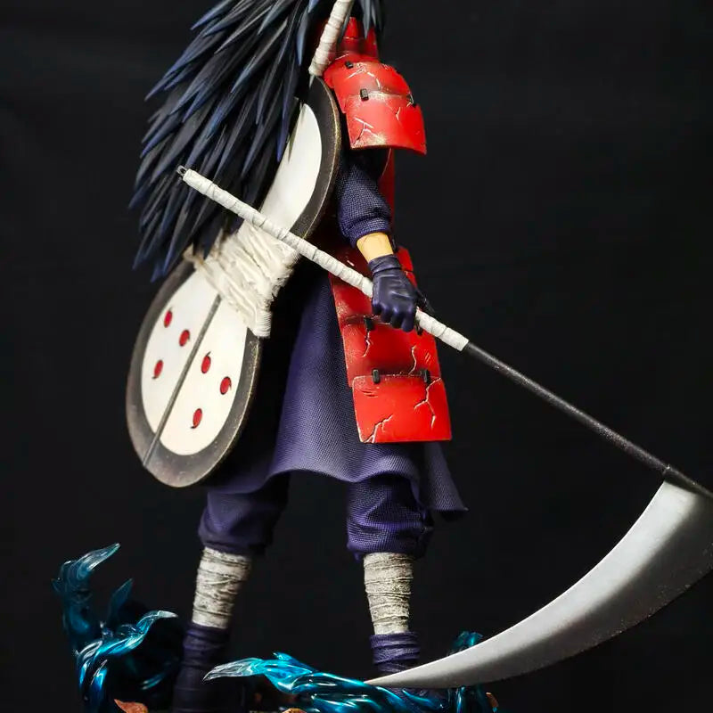 Naruto Shippuden Anime Figures Uchiha Madara Action Figure PVC 36cm Statue Desktop Ornament Figurine Figma Collectible Toys