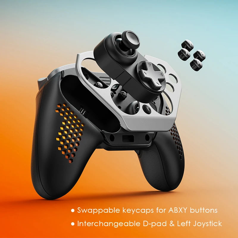 NYXI Flexi Modular Wireless Game Controller Dual Hall Gamepad for PC Android iOS Switch Black Myth Wukong Controller