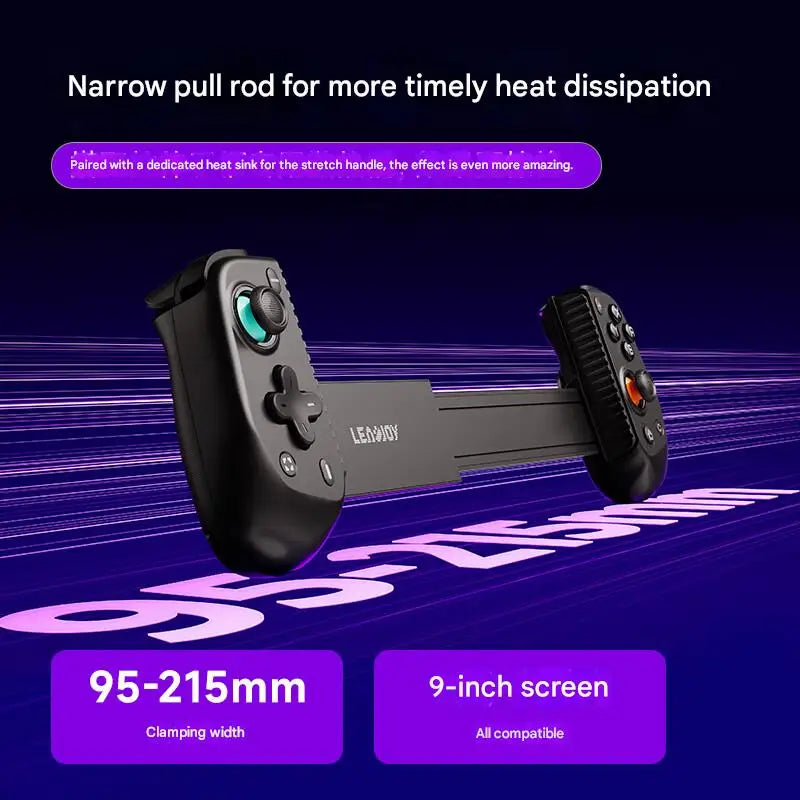 Leadjoy Blade Plus Mobile Phone Stretch Game Controller Wireless Bluetooth PC Tablet Switch2/PS/Xbox/NS2 Dual Hall Somatosensory