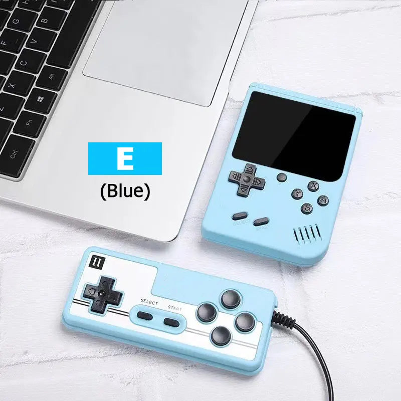 Portable Retro Mini Video Game Console 8-Bit Handheld Game Player Built-in 500 Games AV Out Game Console 3.0 Inch Color HD LCD
