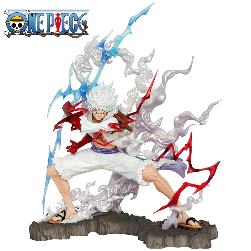 Luffy Anime One Piece Figure Luffy Gear 5 Action Figures Anime One Piece Statue Monkey D. Luffy Pvc Model Toy Gift For Boyfriend