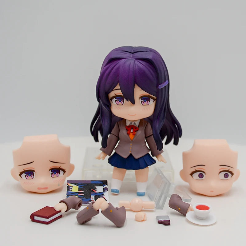 #2250 Literature Club! Sayori Anime Girl Figure #2283 Yuri Action Figure #2077 Natsuki/Monika Figurine Collection Model Doll Toy