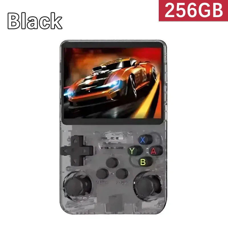 R36S Retro Handheld Video Game Console Linux System 3.5-inch IPS Screen Mini Portable Handheld Video Player 128GB 20000 Games