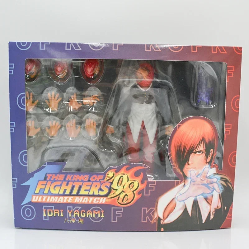 18cm Storm Mike Tyson Anime Game Figure Boxing Champion Muhammad Ali Action Figure Iori Yagami Figures Collection Model Doll Toy