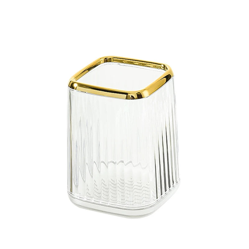 Luxury Makeup Organizers Desktop Cosmetic Brush Storage Box Office Pen Case Make Up Brushes Organizer Lipstick Sundries Holder