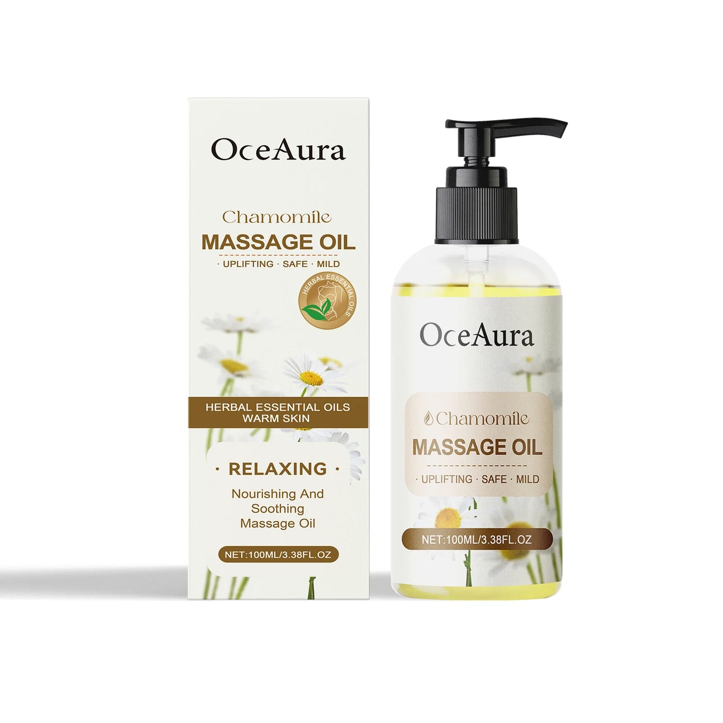Nourishing Body Oil, Moisturizing Dry Skin Care Massage Relaxation, Non Greasy Fast Absorbing Hydration