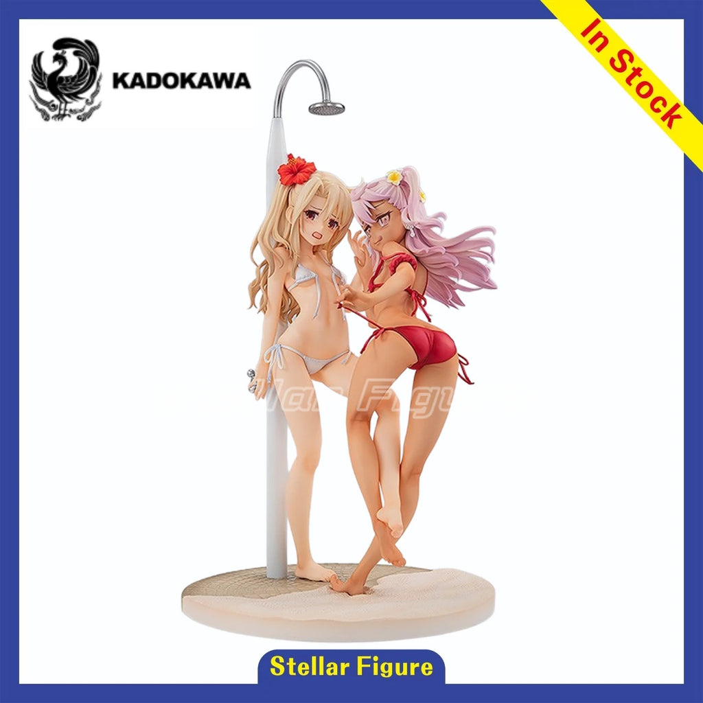 【SF】In Stock Original KADOKAWA KDcolle Fate Kaleid Liner Illyasviel Von Einzbern Chloe Von Einzbern 1/7 Scale Figures Model