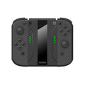 Works with Switch-J left and right game controllers, can be used with Nintendo Switch/OLE D, 2-in-1 extended controller grip
