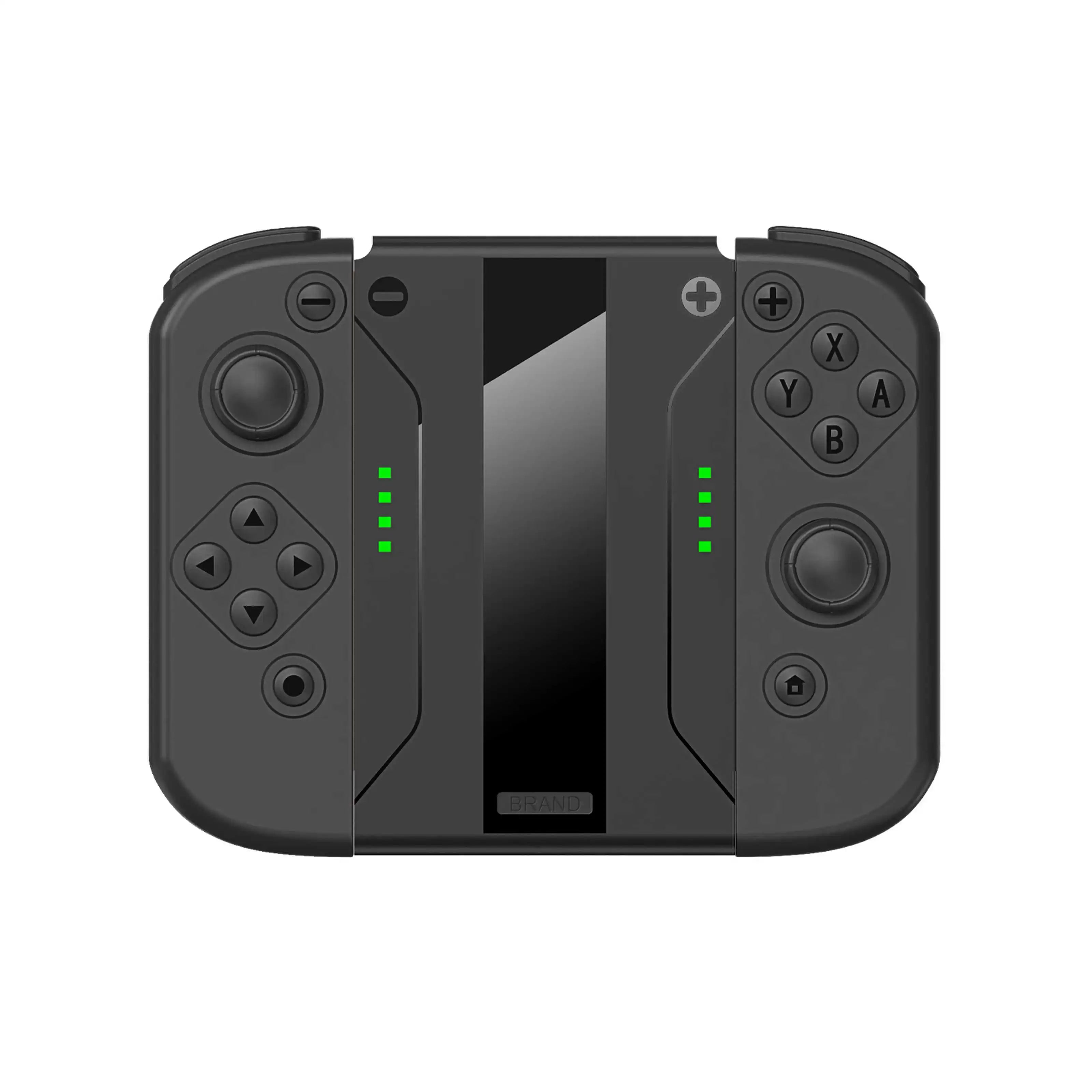 Works with Switch-J left and right game controllers, can be used with Nintendo Switch/OLE D, 2-in-1 extended controller grip