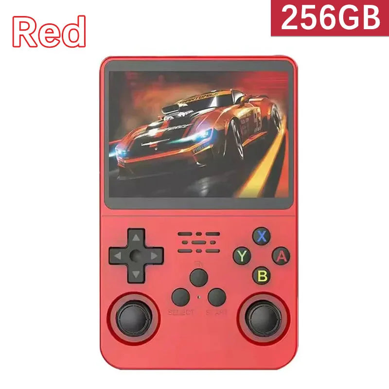 R36S Retro Handheld Video Game Console Linux System 3.5-inch IPS Screen Mini Portable Handheld Video Player 128GB 20000 Games