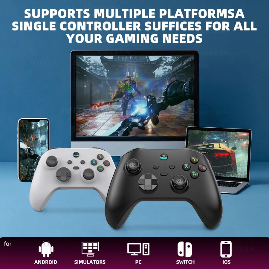 Mobile Game Controller For Android ios Phone Gamepad with Hall Effect Joystick Support XGP & PC & Steam Game