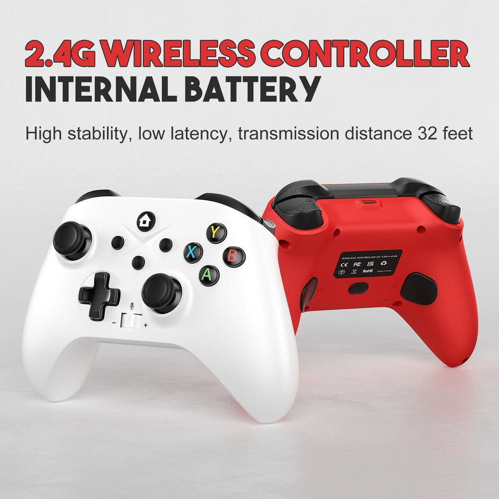 2.4G Wireless Gamepad For Xbox One ,Xbox Seris S ,X Console Win dow 7 8 10 pc With Dual Vibra/Six Axis Multi Game Controller