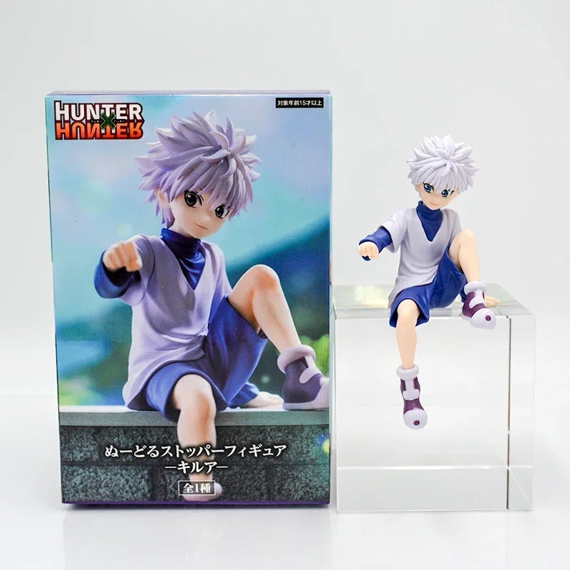 #1444 Hunter x Hunter Hisoka Anime Figure Gon Freecss & Killua Zoldyck Action Figure Chrollo Lucilfer Figurine Model Doll Toys