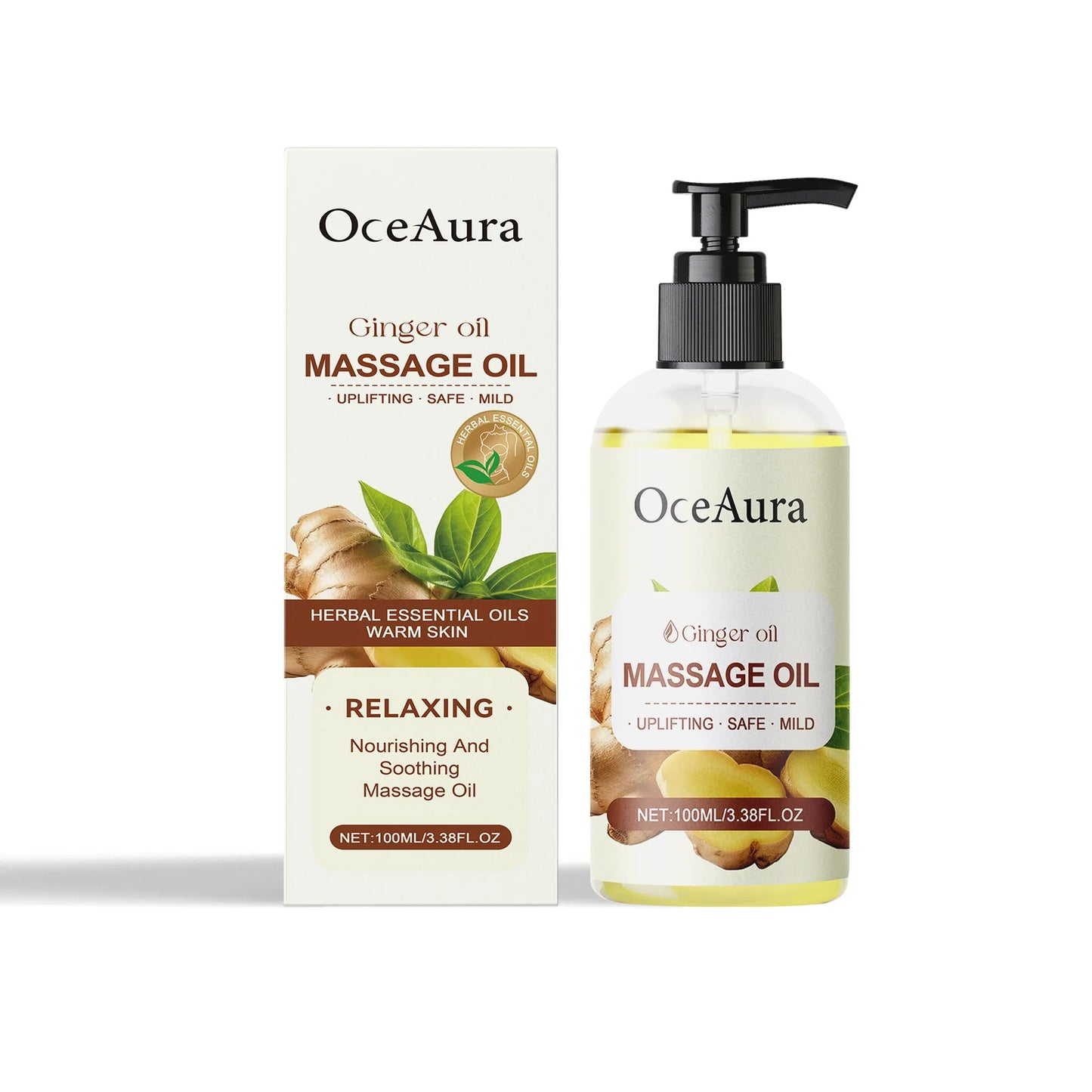 Nourishing Body Oil, Moisturizing Dry Skin Care Massage Relaxation, Non Greasy Fast Absorbing Hydration