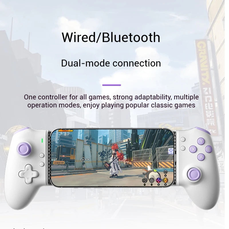 AOLION L10 Hall Effect Mobile Phone Game Controller for iPhone 15 Android Cloud Gaming Xbox Game Pass STADIA Wireless Bluetooth