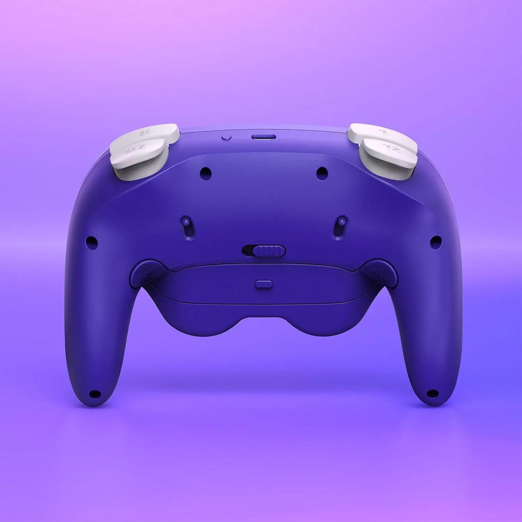 NYXI for Gamecube/WII/Switch2 Warrior Gamecube Bluetooth Game Controller Purple Wireless Gamepad