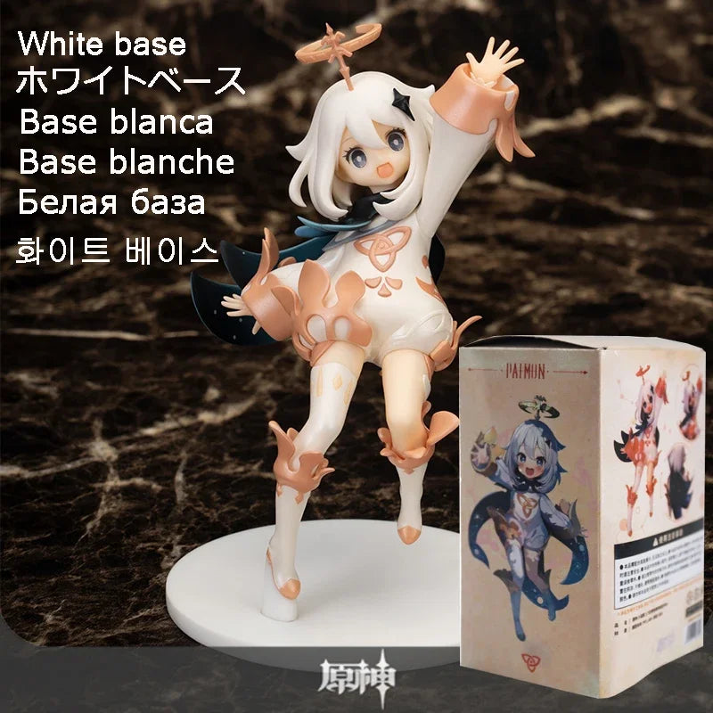 #1718 Traveler/Lumine Anime Figure #1717 Aether Action Figure #1795 Venti Figurine Adult Collectible Model Doll Toys Gifts 10cm