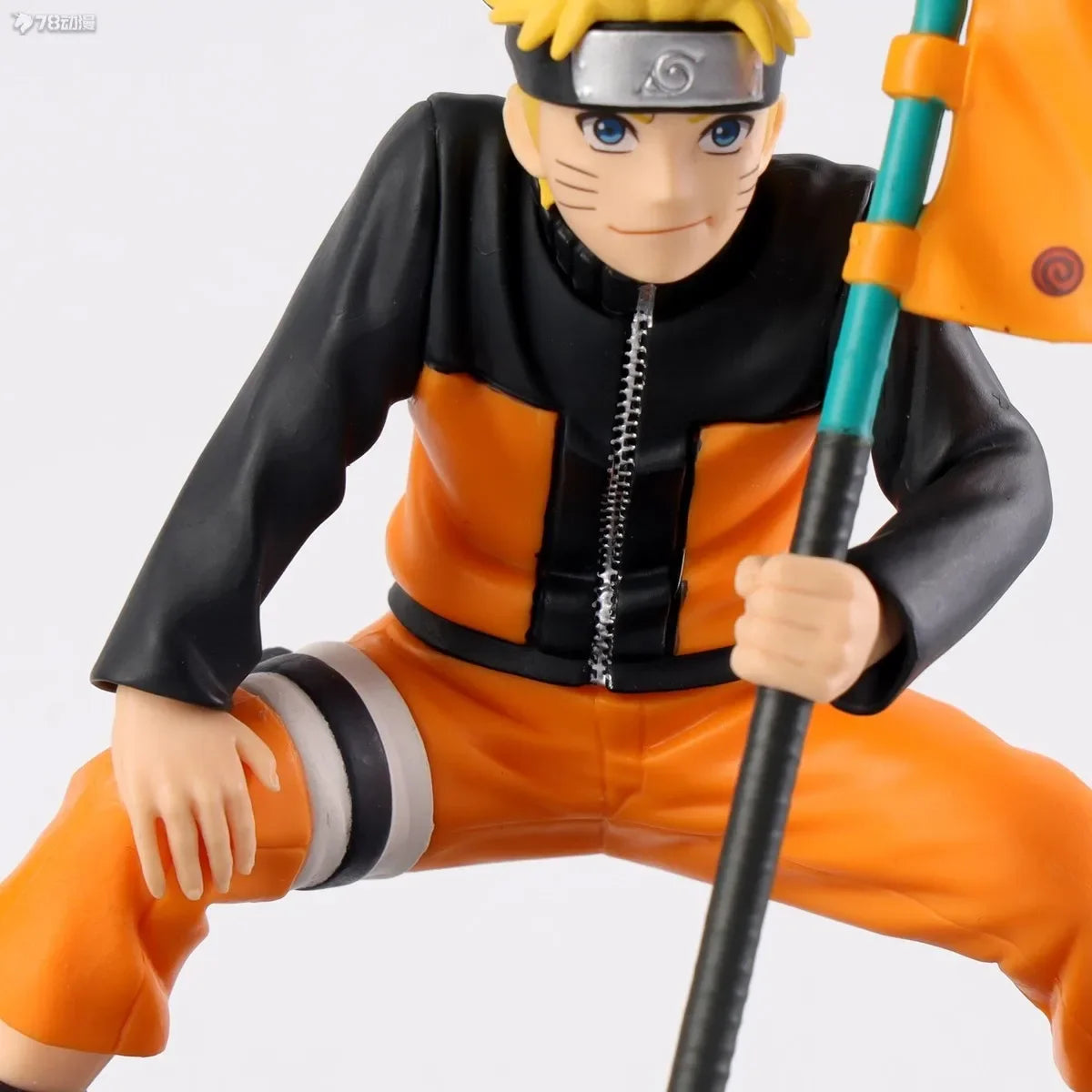 ***12CM Anime Shippuuden Naruto Figure Global Character Popularity Ranking NARUTOP99 Carrying Flag Model Toy Gift Action Figure