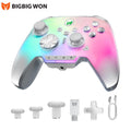 BIGBIG WON Rainbow 3 2000HZ Wireless Game Controllers,TRI-MODE,Hall Joystick Micro Motion Button RGB Gamepad for PC/Switch 2
