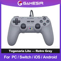 GameSir Tegenaria Lite T3 Lite Wired Game Controller With Hall Effect Sticks 1000Hz Polling Rate Retro Design for PC Switch IOS