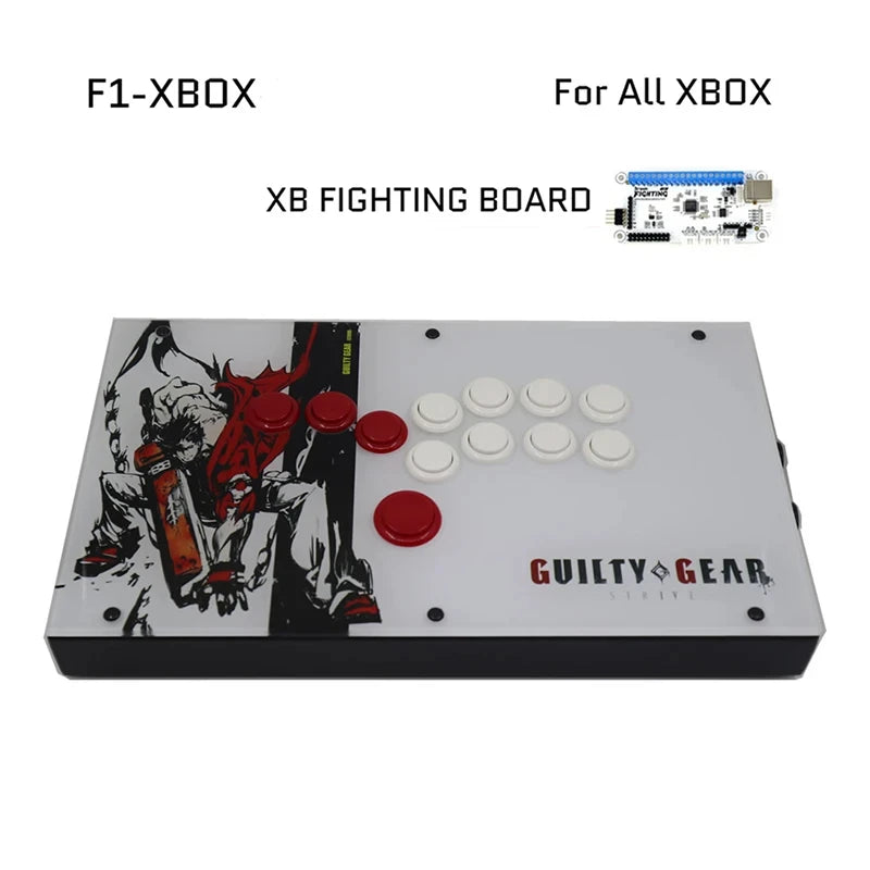 Fightbox Arcade Game Controller All Buttons Fighting Games Console Arcade Joystick Board Games Controller For PC/PS/PS5/Xbox/NS