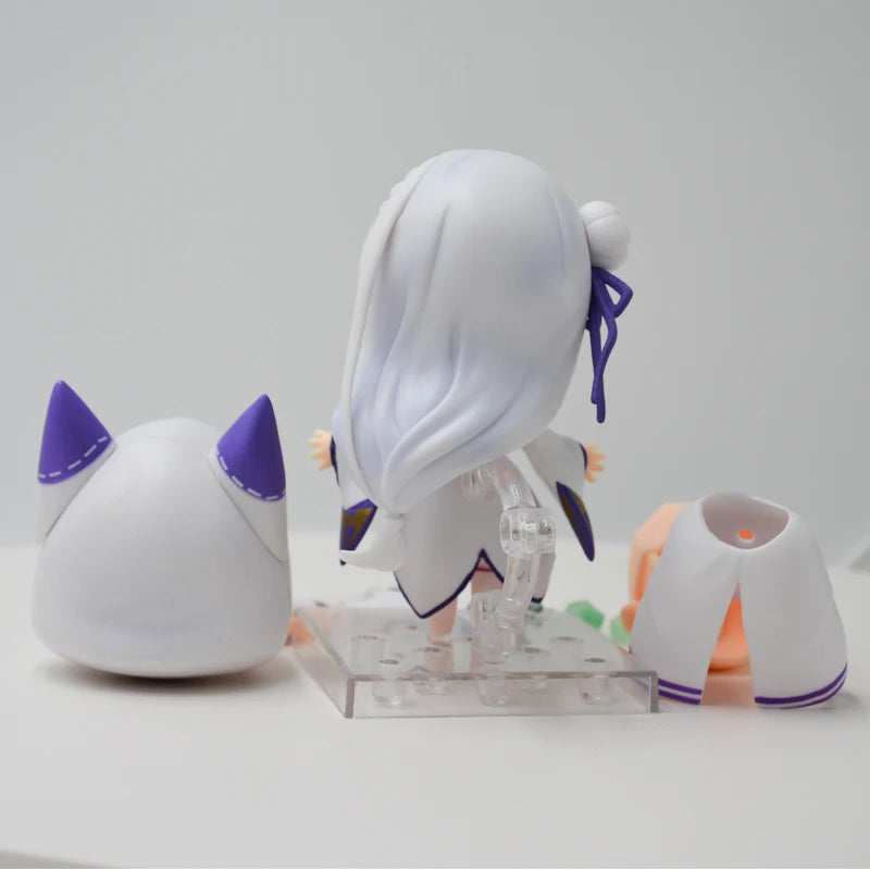 #751 Re:ZERO -Starting Life in Another World Emilia Anime Figure Emilia/Rem/Ram Action Figure Collectible Model Doll Toys Gifts