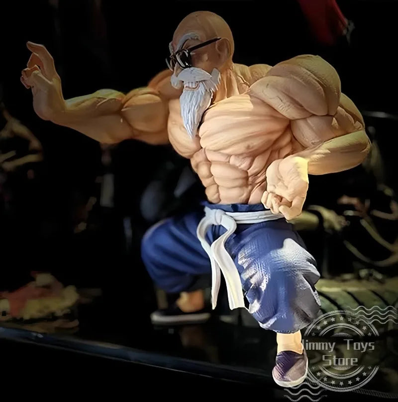*10cm Anime Dragon Ball figure GK Muscle Master Roshi Goku Kame Sennin Figurine PVC Action Figure Model Children Dolls Gift Toys