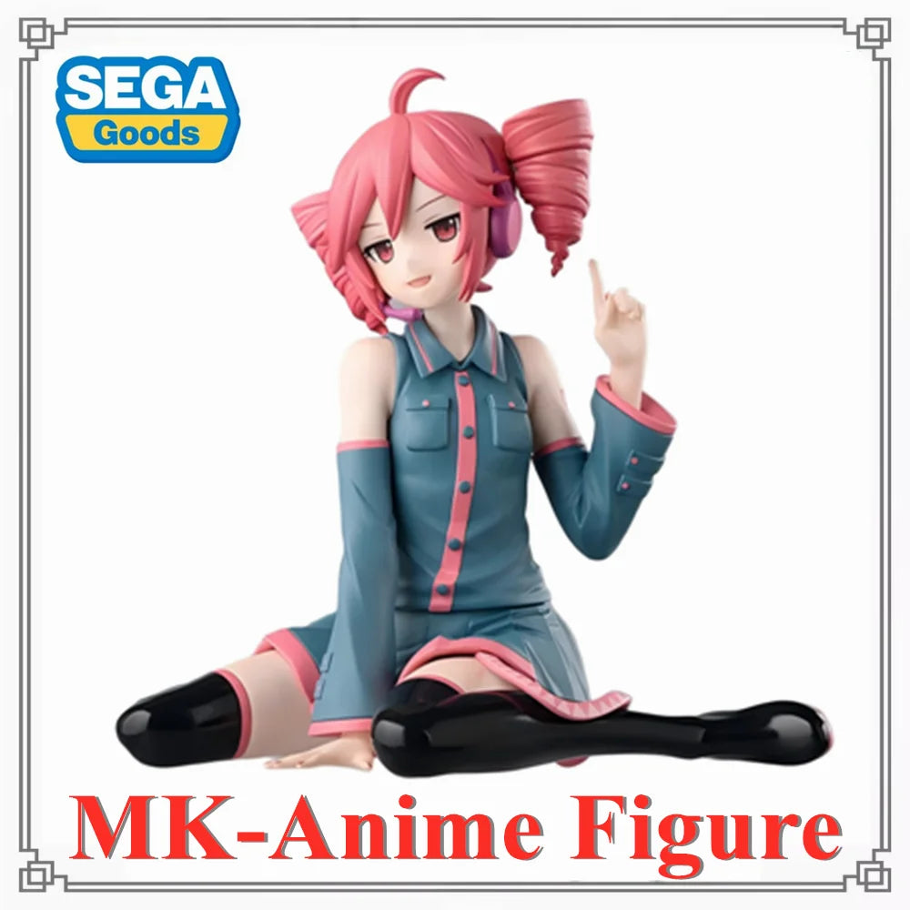 Original SEGA Utau Kasane Teto Premium Chokonose Anime Action Figures Model Toy Action Figurine PVC Toys Collector