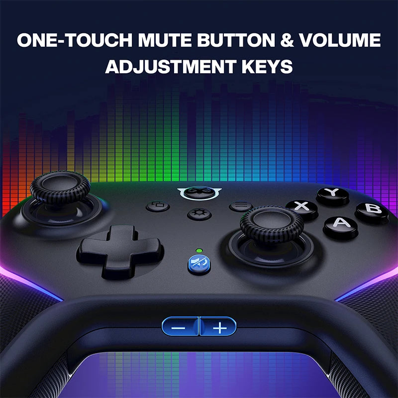 NYXI Master P1 Wireless Game Controller Hall Effect Gamepad for PC Switch2 Phone Black Myth Wukong Controller