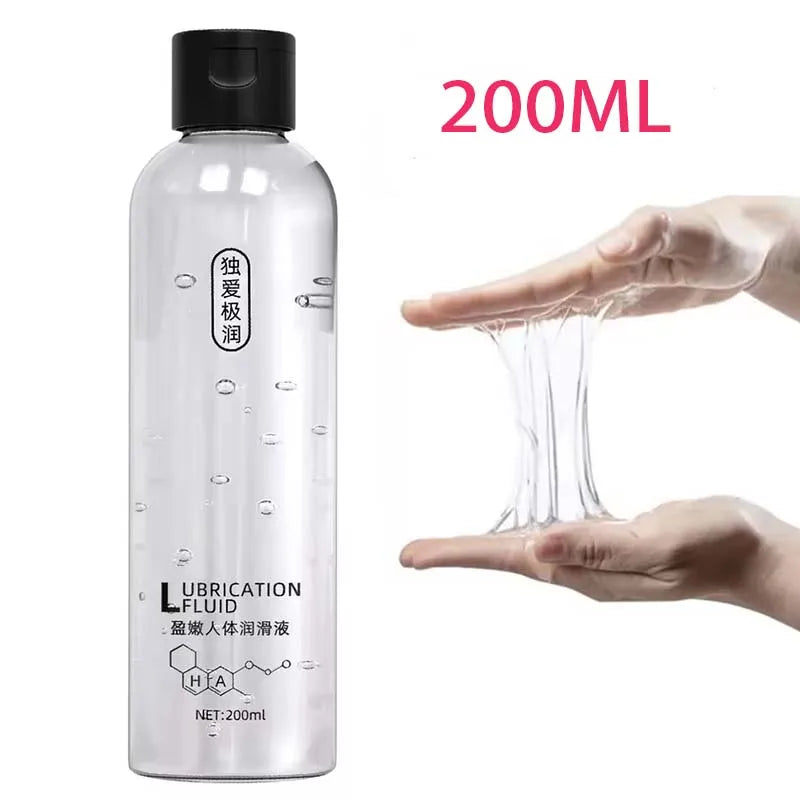 200ML Water-Based Lubricant Wash-Free Long-Lasting Lube for Couples
