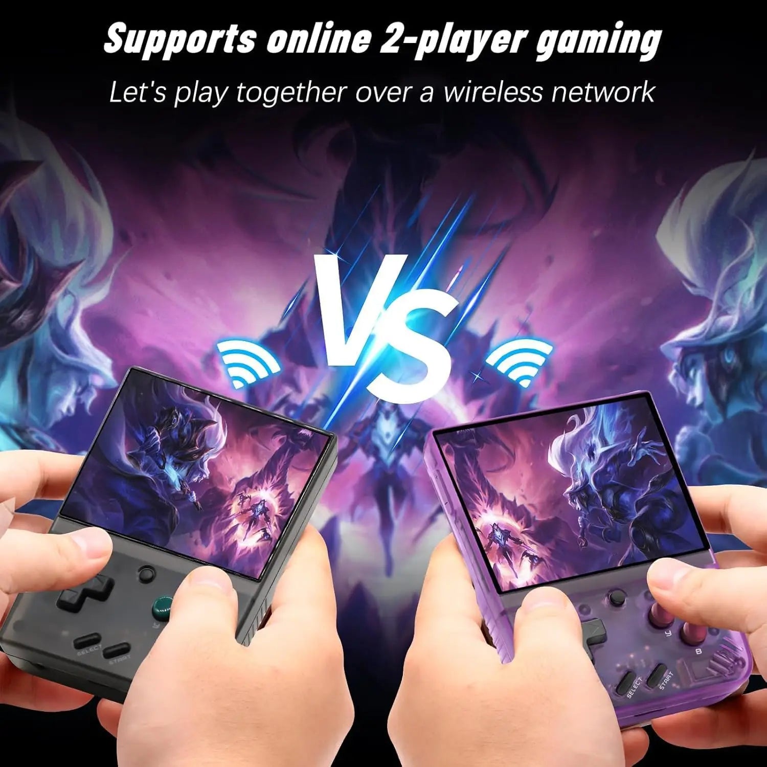 MIYOO Mini Plus Portable Retro Handheld Game Console 3.5-inch IPS HD Screen Children's Gift Linux System Classic Gaming Emulator