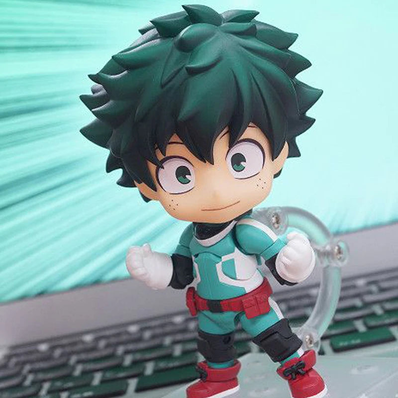 #686 My Hero Academia Midoriya Izuku Anime Figure #1112 Todoroki Shouto/Bakugo Katsuki Action Figure GSC Q Version Model Toys