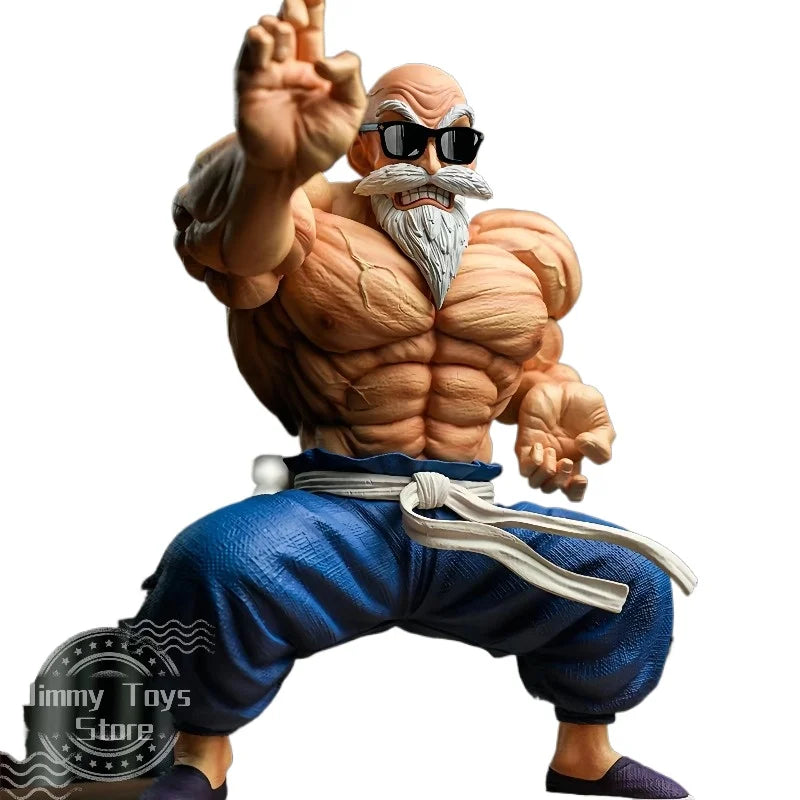 *10cm Anime Dragon Ball figure GK Muscle Master Roshi Goku Kame Sennin Figurine PVC Action Figure Model Children Dolls Gift Toys