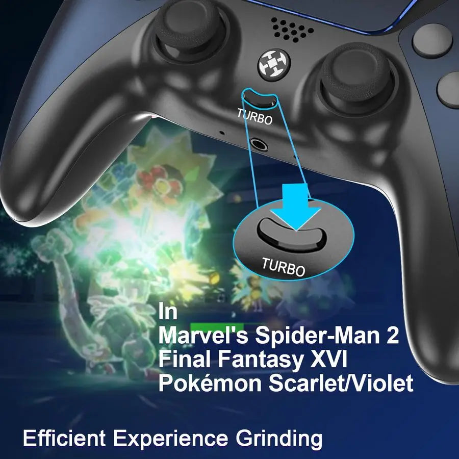 Ymir Luna Controller with Back Paddles,Turbo,Wireless Fire TV Game Controllers for PC,GeForce NOW,Firestick,Replacement for Offi