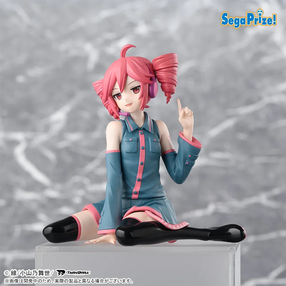 Original SEGA Utau Kasane Teto Premium Chokonose Anime Action Figures Model Toy Action Figurine PVC Toys Collector