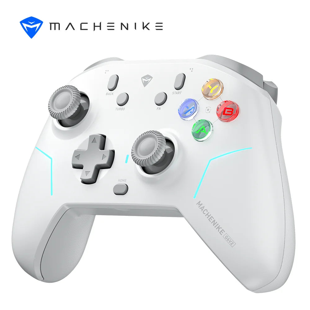 MACHENIKE G6V2 Tri Mode Gamepad Wireless Game Controller For Nintendo Switch TMR Joystick Trigger Dual 1KHz Polling Rate 1200mAh