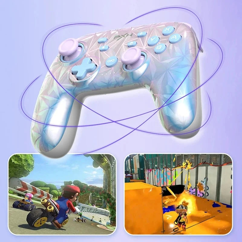 PXN P50S/P50 Pro 8K Bluetooth Game Controller HD Shock Hall Trigger Rocker Joystick Gamepad NS/Steam/PC/Phone Wireless Gamepads