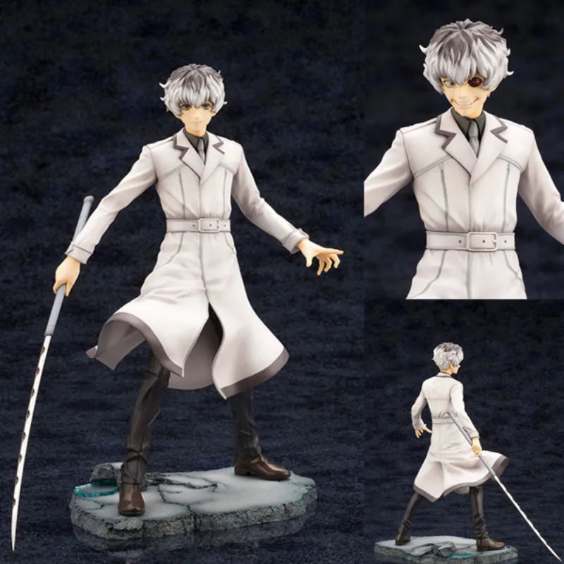 #2734 Tokyo Ghoul Ken Kaneki Anime Figure ARTFX J Haise Sasaki Action Figure Touka Kirishima Figurine Collectible Model Doll Toy