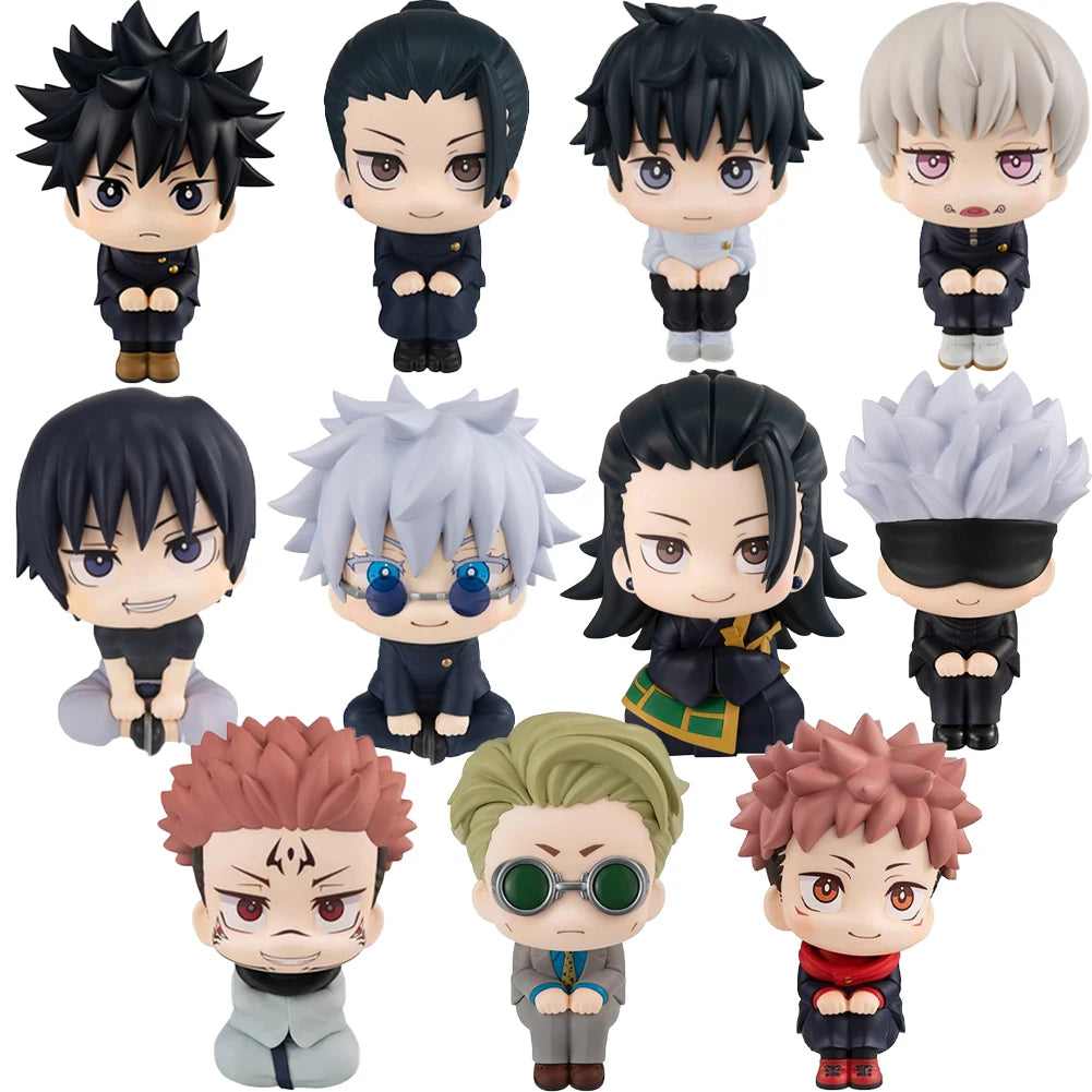 JJK Anime Figure Gojo Satoru Geto Suguru Inumaki Toge Fushiguro Megumi Toji Okkotsu Yuta Itadori Yuuji Ryomen Sukuna Nanami 10cm