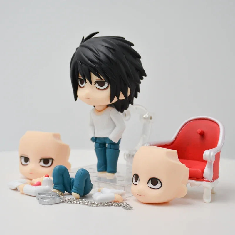 #1200 Death Note L Anime Figure #1160 Light Yagami Action Figure Death Note L Lawliet Figurine Collectible Model Doll Toys Gifts