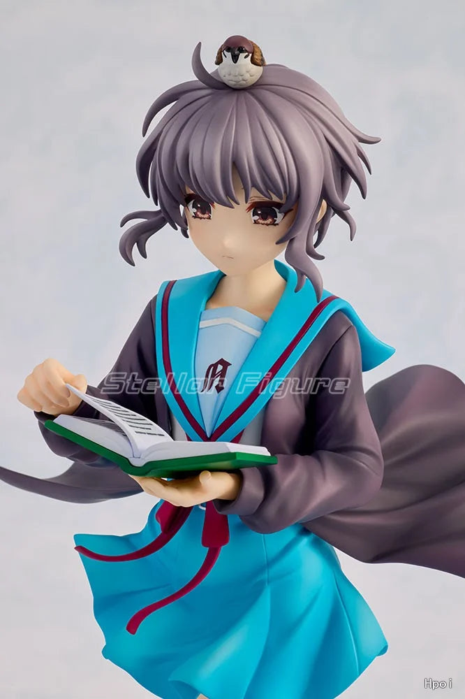 【SF】In Stock KADOKAWA GSC KDcolle The Melancholy of Haruhi Suzumiya Nagato Yuki 1/7 Scale Figures Original Collection Gift