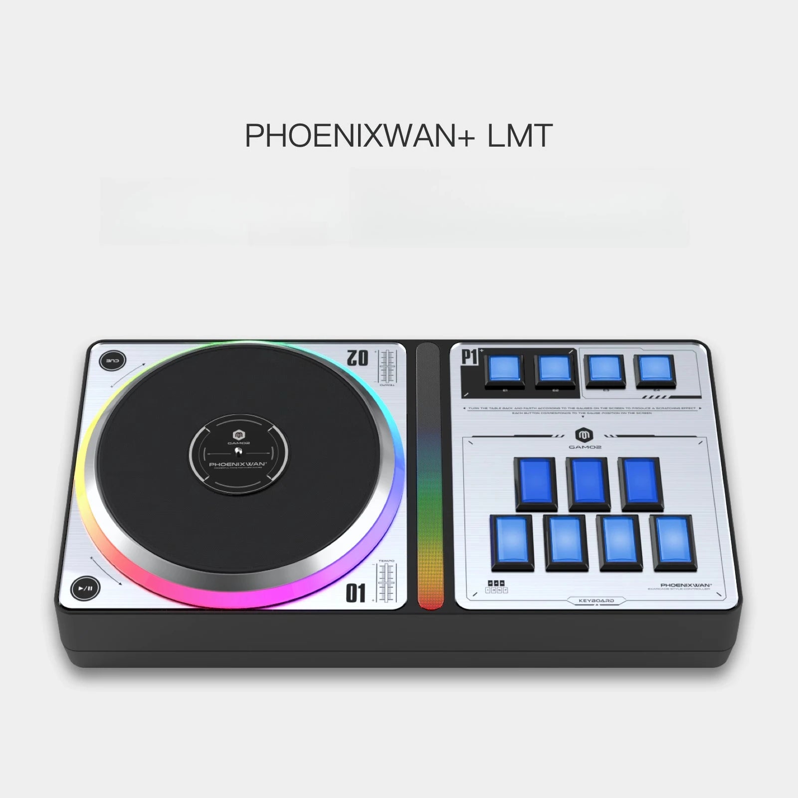 New PHOENIXWAN+ LMT Gamepad Gaming Controller Next-generation DIY for Beatmania IIDX BMS G2R LR2 Rhythm Game Controller