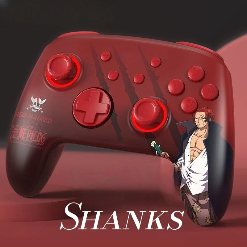 Wireless PC Game Controller ONE PIECE Zoro Gampad Hall Trigger/Joystick Programmable Macro Custom for Switch/PS5/Xbox/iOS Gifts