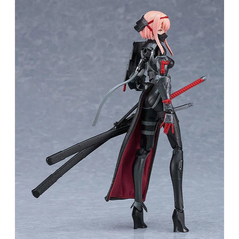 #621 Figma FALSLANDER Samurai Anime Girl Figure Lanze Reiter/Ronin/Hemet Nethel Action Figure Collectible Model Doll Toys 15cm