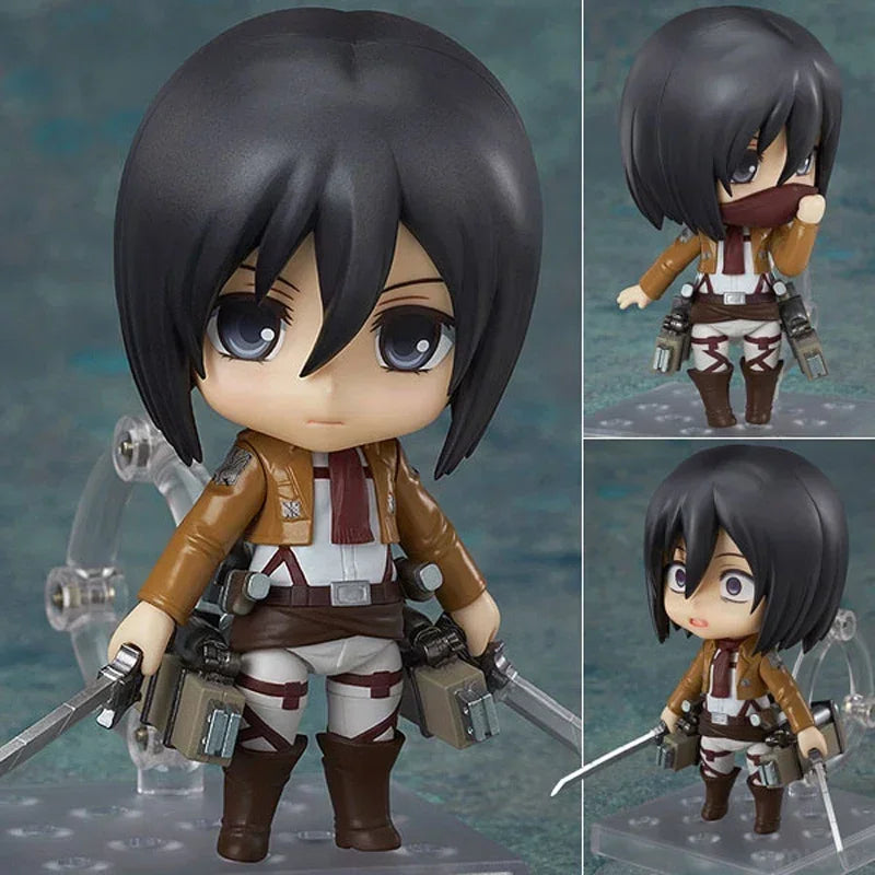 #435 Attack on Titan Armin Arlert Anime Girl Figure Levi Ackerman Action Figure Shingeki no Kyojin Figurine Model Doll Toys Gift