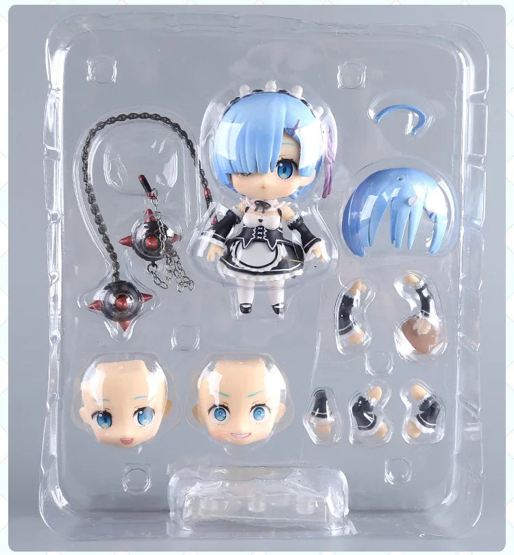 #751 Re:ZERO -Starting Life in Another World Emilia Anime Figure Emilia/Rem/Ram Action Figure Collectible Model Doll Toys Gifts