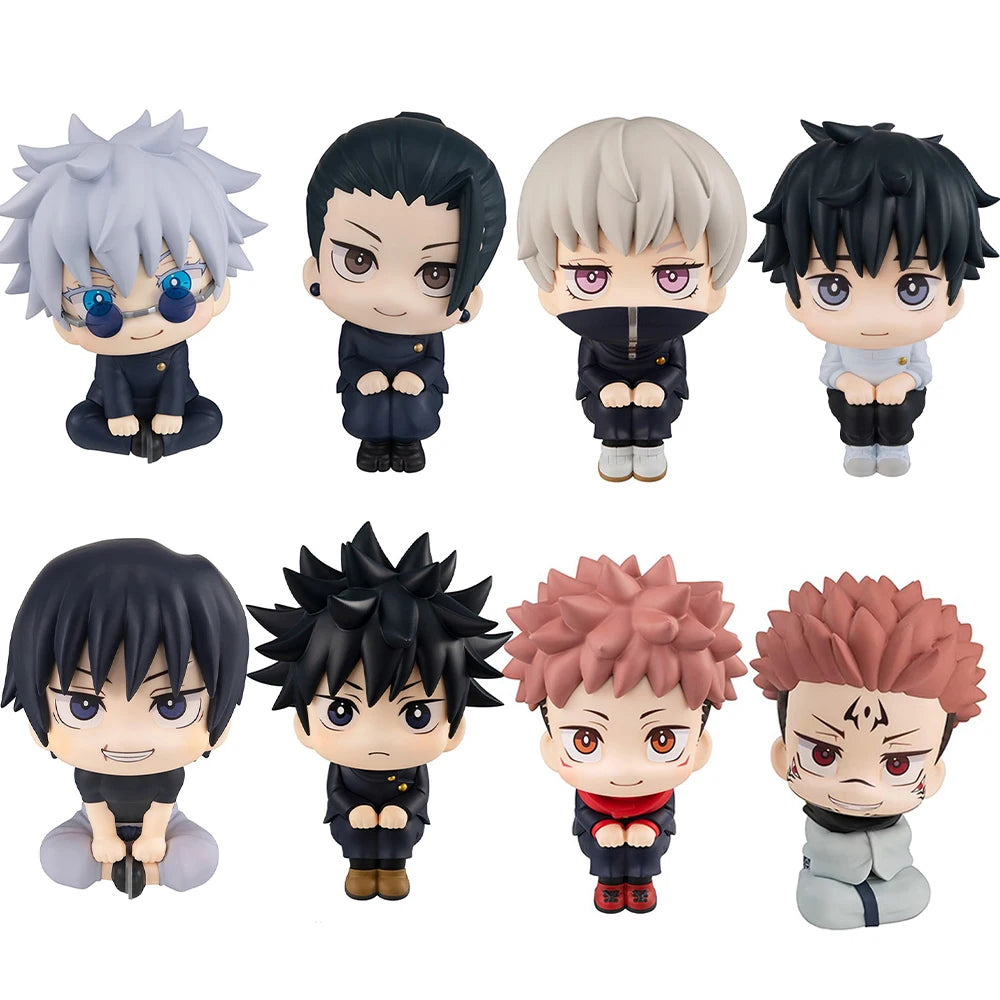 JJK Anime Figure Gojo Satoru Geto Suguru Inumaki Toge Fushiguro Megumi Toji Okkotsu Yuta Itadori Yuuji Ryomen Sukuna Nanami 10cm