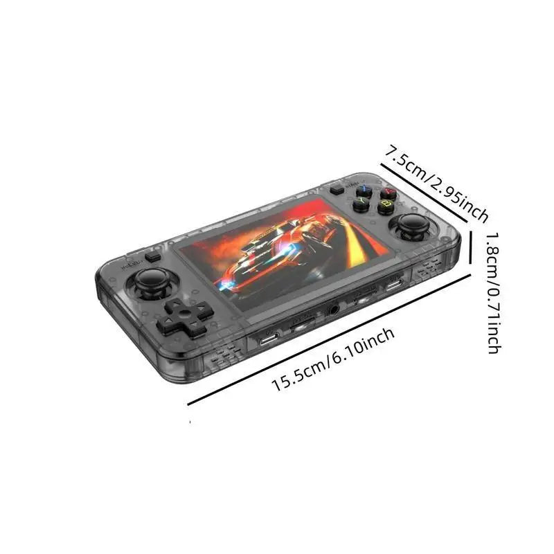 WUDS R36H Retro Handheld Game Console 3.5 inch IPS Screen Open-Source Linux System Classic Game Consoles Portable Gaming System